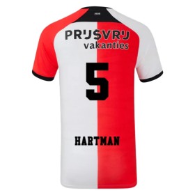 Nogometni Dresovi Feyenoord Rotterdam Hartman 5 Domaći 2024-25 Kratkih Rukava